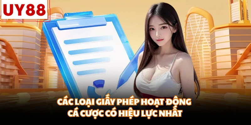 Giấy Phép Hoạt Động - Yếu Tố Cốt Lõi Tạo Uy Tín Cho UY88 - motx