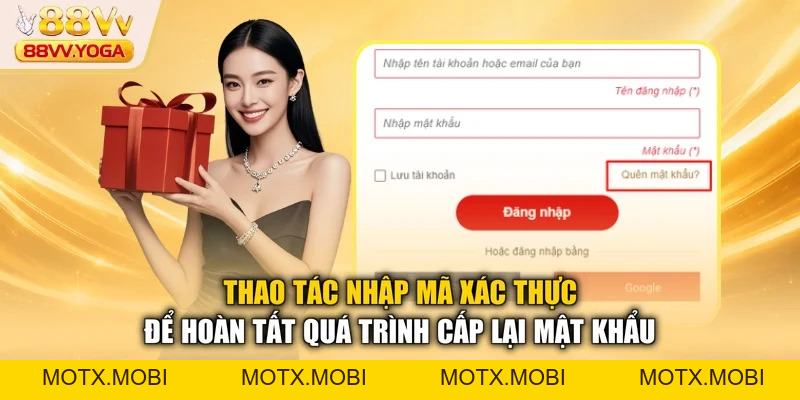 Quên Mật Khẩu 88VV - Hướng Dẫn Khôi Phục Mới Nhất 2026 - motx